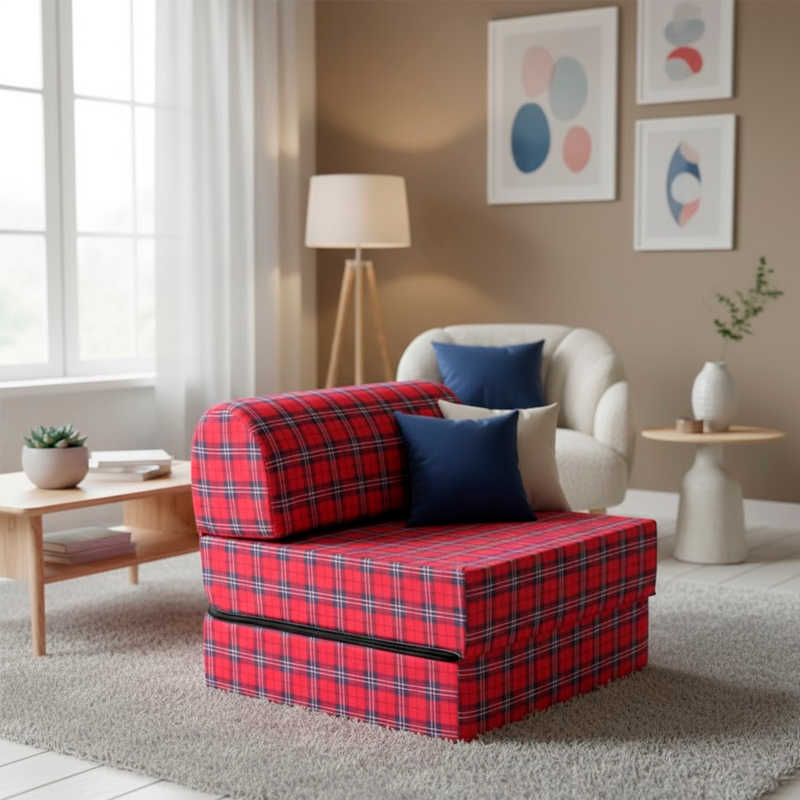 Sillón cama plegable Celeste | 1 Plaza - Image 6